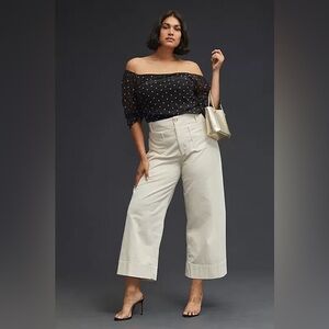 NWT, Size 18 W, The Colette Wide-Leg Pants by Maeve